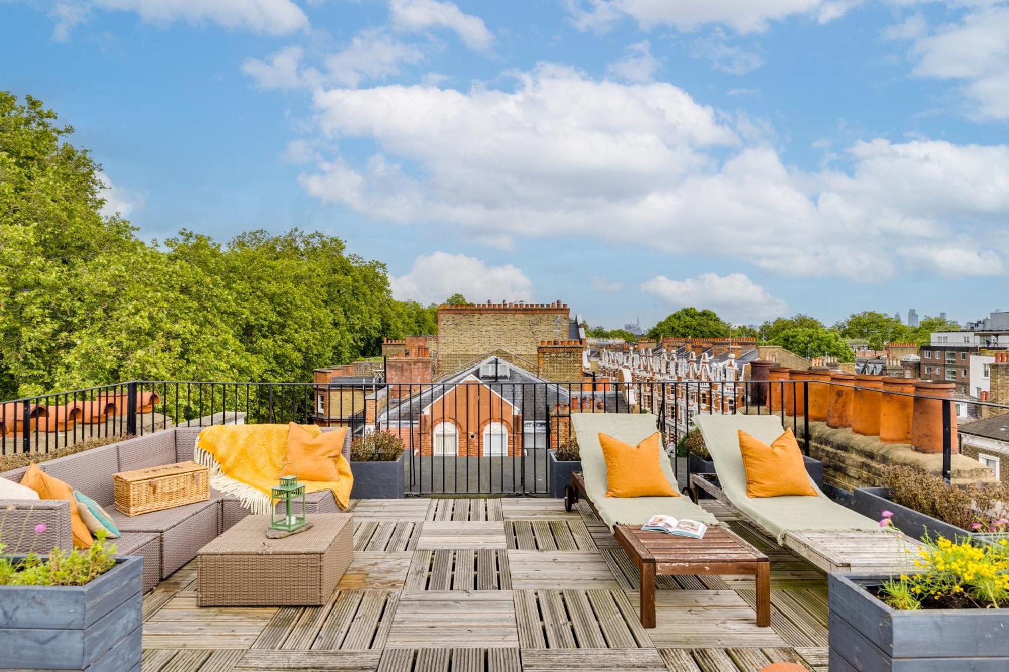 Luana'S Stunning Rooftop Londen Buitenkant foto